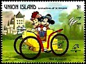 Union Island (St. Vincent Grenadines) 1989 Walt Disney 1 ¢ Multicolor Scott 241